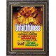 TRUE RICHES   Acrylic Glass Frame Scripture Art   (GWFAVOUR3371)   