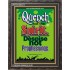 QUENCH NOT THE SPIRIT   Large Framed Scriptural Wall Art   (GWFAVOUR3412)   "33x45"