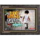 WE WALK BY FAITH   Christian Quote Framed   (GWFAVOUR3465)   