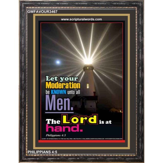 MODERATION   Bible Verses Frame   (GWFAVOUR3467)   