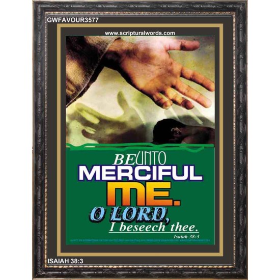 MERCIFUL   Christian Paintings Frame   (GWFAVOUR3577)   