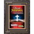 SEARCH THE SCRIPTURES   Framed Bible Verse Art   (GWFAVOUR3593)   "45x33"