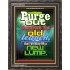 PURGE OUT   Christian Artwork Acrylic Glass Frame   (GWFAVOUR3626)   "33x45"