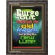 PURGE OUT   Christian Artwork Acrylic Glass Frame   (GWFAVOUR3626)   