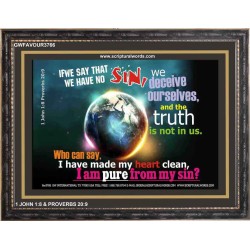 SIN   Bible Verses Frame for Home Online   (GWFAVOUR3766)   