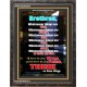 WHATSOEVER THINGS ARE TRUE   Scripture Wood Framed Signs   (GWFAVOUR3878)   