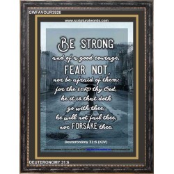 NOR BE AFRAID OF THEM   Bible Verses Wall Art   (GWFAVOUR3926)   