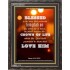 LOVE HIM   Bible Verses Poster   (GWFAVOUR3927)   "33x45"