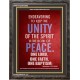 UNITY OF THE SPIRIT   Acrylic Glass Frame Scripture Art   (GWFAVOUR3995)   