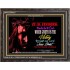 VICTORY BY THE BLOOD OF JESUS   Bible Scriptures on Love Acrylic Glass Frame   (GWFAVOUR4021)   "45x33"