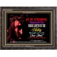 VICTORY BY THE BLOOD OF JESUS   Bible Scriptures on Love Acrylic Glass Frame   (GWFAVOUR4021)   