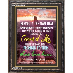 PROMISED TO THEM   Bible Verse Frame for Home   (GWFAVOUR4147)   