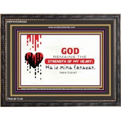 STRENGTH   Bible Verses Frame for Home Online   (GWFAVOUR4320)   