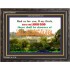 SHOWERS OF BLESSING   Unique Bible Verse Frame   (GWFAVOUR4404)   "45x33"