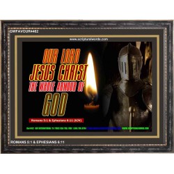 ARMOUR OF GOD   Bible Verse Frame Online   (GWFAVOUR4462)   