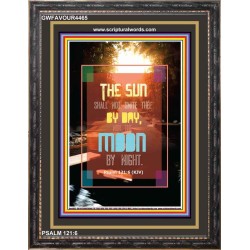 THE SUN SHALL NOT SMITE THEE   Bible Verse Art Prints   (GWFAVOUR4465)   