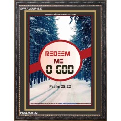 REDEEM ME O GOD   Contemporary Christian Paintings Acrylic Glass frame   (GWFAVOUR4527)   