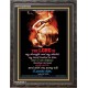 WITH MY SONG WILL I PRAISE HIM   Framed Sitting Room Wall Decoration   (GWFAVOUR4538)   