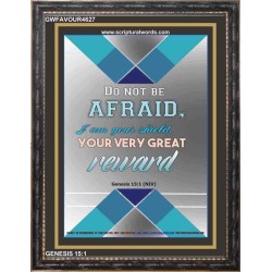 VERY GREAT REWARD   Encouraging Bible Verses Framed   (GWFAVOUR4627)   "33x45"