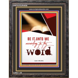 ACCORDING TO THY WORD   Bible Verses Wall Art   (GWFAVOUR4656)   