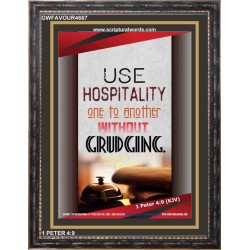 USE HOSPITALITY   Modern Christian Wall Dcor Frame   (GWFAVOUR4667)   "33x45"