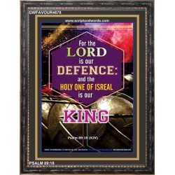 OUR DEFENCE   Contemporary Christian Poster   (GWFAVOUR4678)   