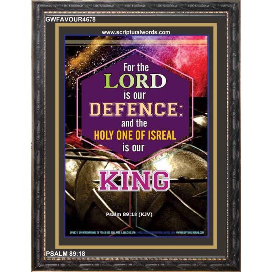 OUR DEFENCE   Contemporary Christian Poster   (GWFAVOUR4678)   