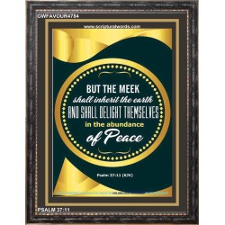 THE MEEK   Bible Verse Picture Frame Gift   (GWFAVOUR4784)   