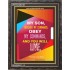 YOU WILL LIVE   Bible Verses Frame for Home   (GWFAVOUR4788)   "33x45"