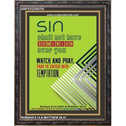 WATCH AND PRAY   Printable Bible Verses to Framed   (GWFAVOUR4793)   "33x45"