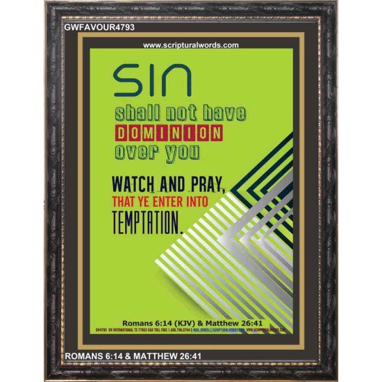 WATCH AND PRAY   Printable Bible Verses to Framed   (GWFAVOUR4793)   