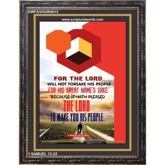 MAKE YOU HIS PEOPLE   Bible Verses Framed Art Prints   (GWFAVOUR4813)   