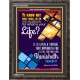 WHAT IS YOUR LIFE   Framed Bible Verses   (GWFAVOUR4958)   