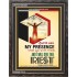 MY PRESENCE SHALL GO WITH THEE   Bible Verses Frame Art Prints   (GWFAVOUR4998)   "33x45"