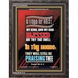 O LORD OF HOST   Bible Verses For the Kids Frame    (GWFAVOUR5248)   