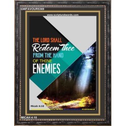 REDEEM THEE   Christian Frame Wall Art   (GWFAVOUR5369)   