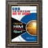 NOT THE GOD OF THE DEAD   Framed Scripture Dcor   (GWFAVOUR5426)   "33x45"