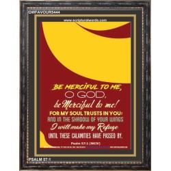 MY SOUL TRUSTS IN YOU   Scripture Wooden Framed Signs   (GWFAVOUR5444)   