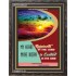 MINE HORN IS EXALTED IN THE LORD   Encouraging Bible Verses Framed   (GWFAVOUR5448)   "33x45"