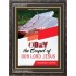 OBEY THE GOSPEL OF OUR LORD JESUS   Bible Scriptures on Love frame   (GWFAVOUR5515)   "33x45"