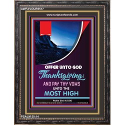 PAY THY VOWS    Bible Scriptures on Forgiveness Frame   (GWFAVOUR5517)   