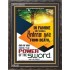 POWER OF THE SWORD   Bible Verse Acrylic Glass Frame   (GWFAVOUR5536)   "33x45"