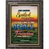 OPENLY TRIUMPHING   Contemporary Christian Wall Art Acrylic Glass frame   (GWFAVOUR6360)   "33x45"