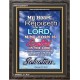 MINE HORN IS EXALTED IN THE LORD   Bible Verses Frame for Home   (GWFAVOUR6417)   