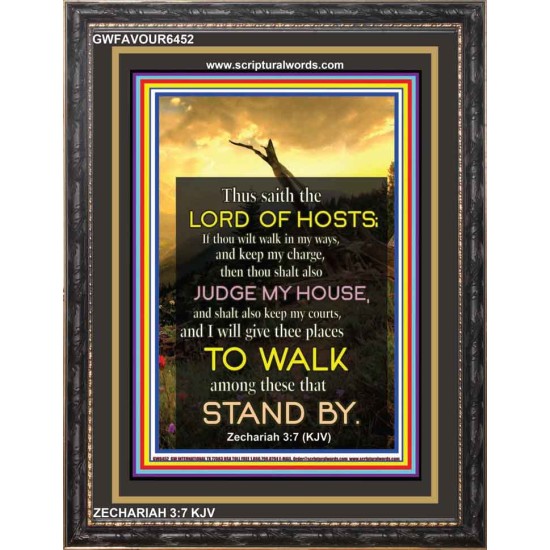 PLACES TO WALK   Frame Scriptures Dcor   (GWFAVOUR6452)   