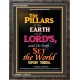 PILLARS OF THE EARTH   Christian Framed Wall Art   (GWFAVOUR6457)   