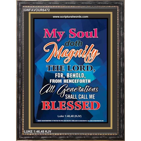 ALL GENERATIONS    Encouraging Bible Verse Frame   (GWFAVOUR6472)   