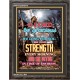 OUR STRENGTH EVERY MORNING   Christian Quote Framed   (GWFAVOUR6475)   