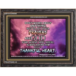 A THANKFUL HEART   Christian Paintings   (GWFAVOUR6586)   