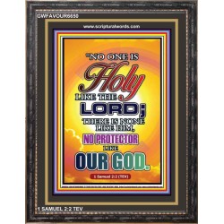 NO ONE HOLY LIKE THE LORD   Acrylic Glass Frame Scripture Art   (GWFAVOUR6650)   